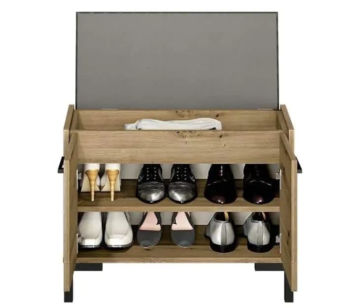 Casarredo Botník se sedákem WILLOW dub artisan - náhled 5
