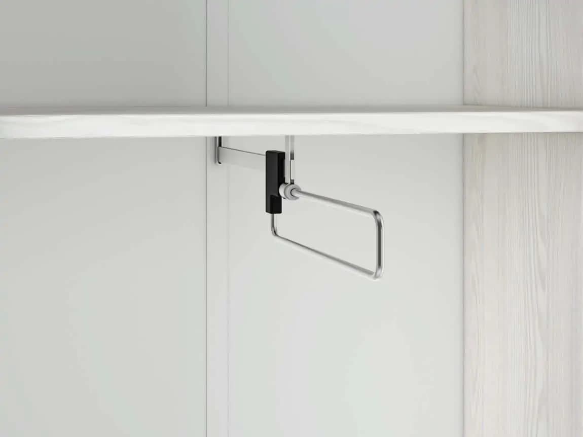 Casarredo Šatní skříň FARFARA borovice sněžná/antracit - náhled 4
