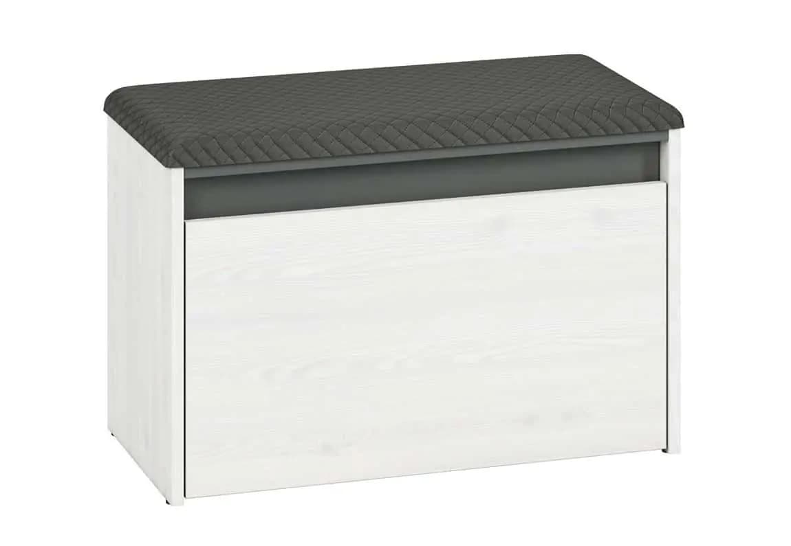 Casarredo Botník s výklopnými dvířky FARFARA borovice sněžná/antracit