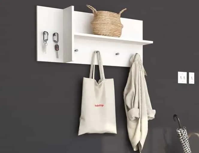 Casarredo Věšák FELIX bílá mat