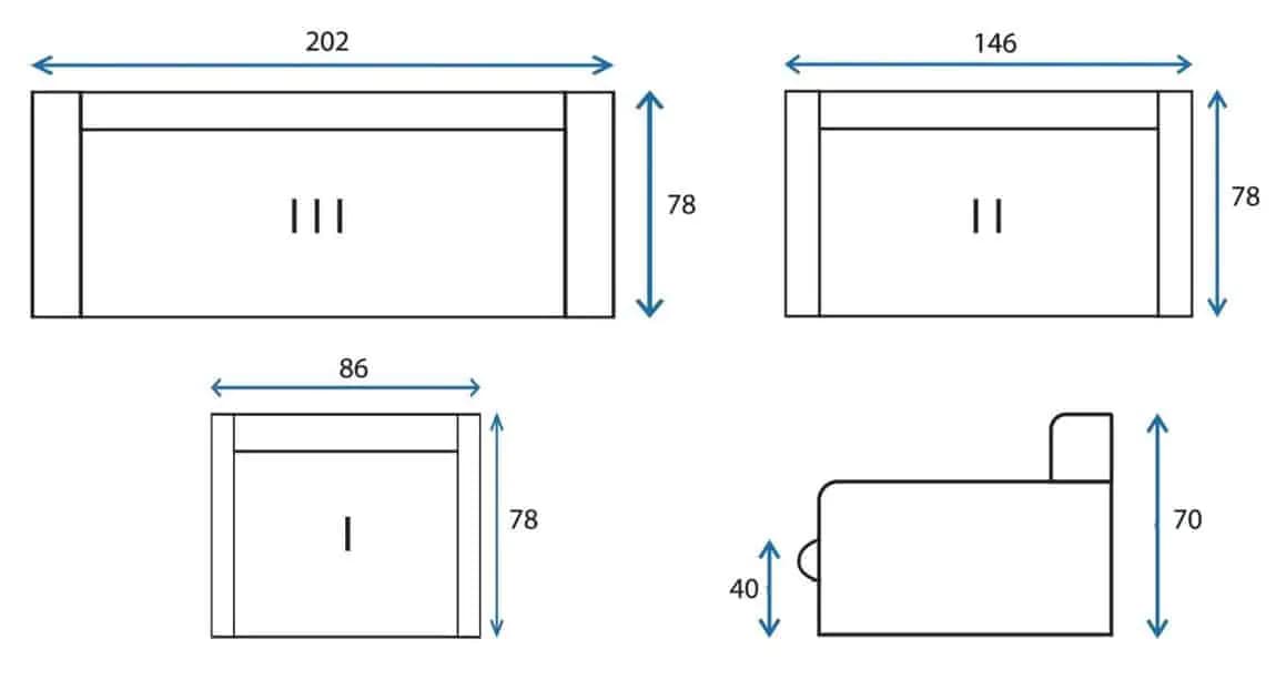 Casarredo Křeslo HALLE – ekokůže Cayene 1113 - náhled 3