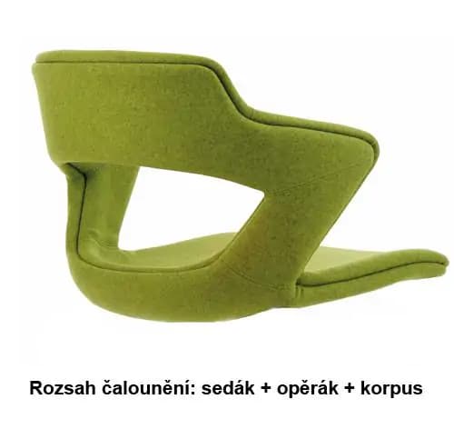 Antares Konferenční židle 2160 TC Aoki - čalouněný sedák + opěrák + korpus Sedák + opěrák + korpus - náhled 5