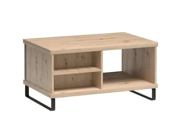 Casarredo Konferenční stolek na nohách 1S BARBUS dub artisan/černá - náhled 2