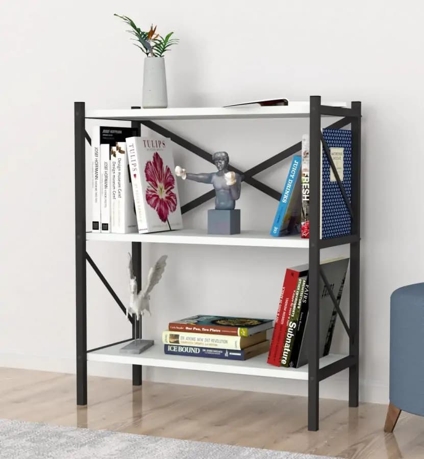 Casarredo Regál KEPLER 2 - bílá - náhled 3