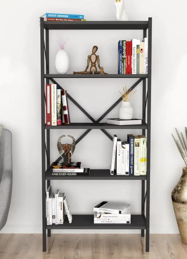 Casarredo Regál KEPLER 5 - antracit - náhled 2