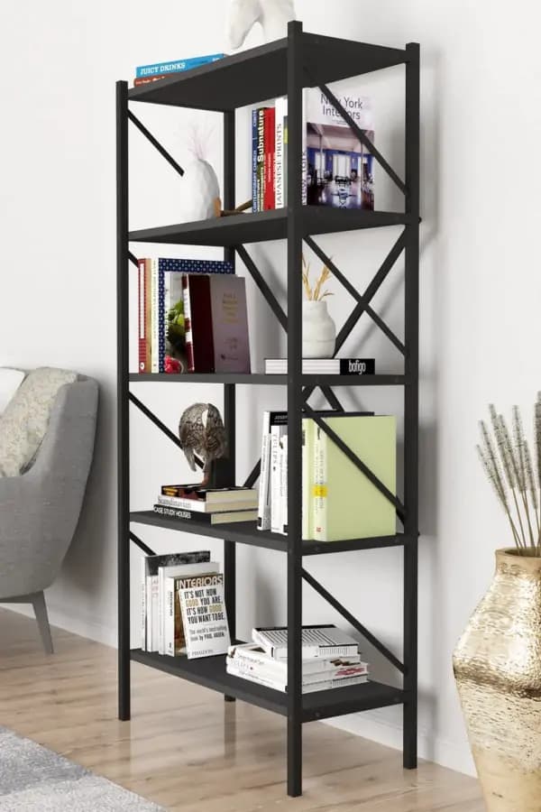 Casarredo Regál KEPLER 5 - antracit - náhled 3