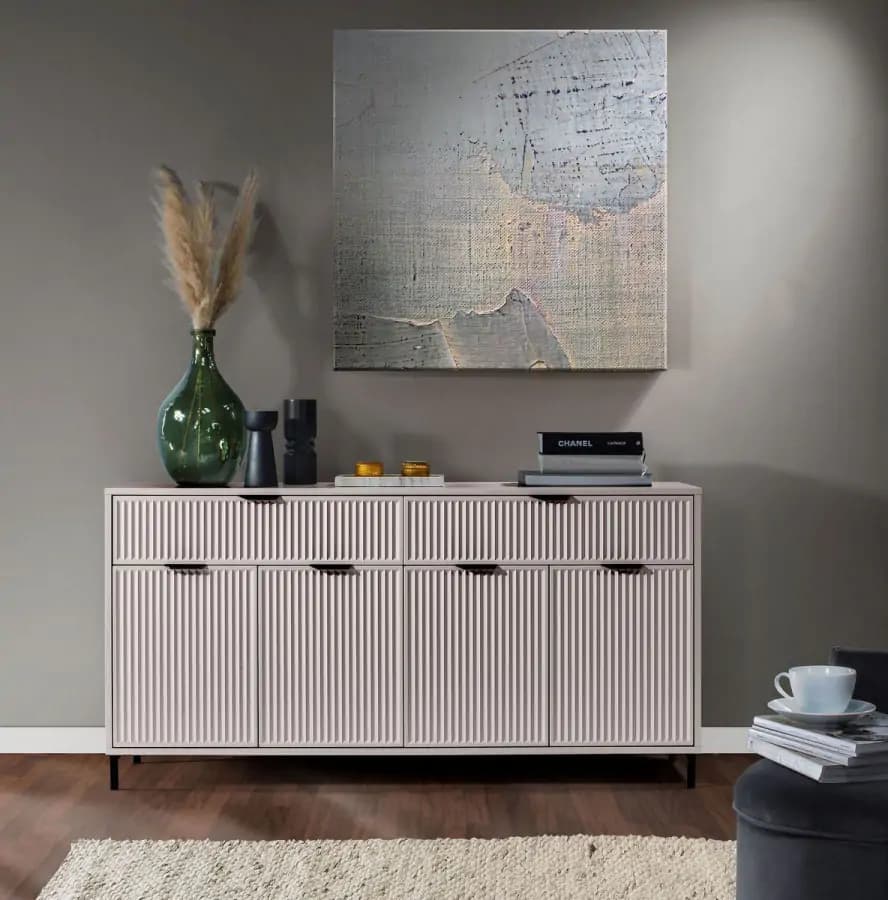 Casarredo Komoda na nohách 4D4S ODEON kašmír - náhled 2