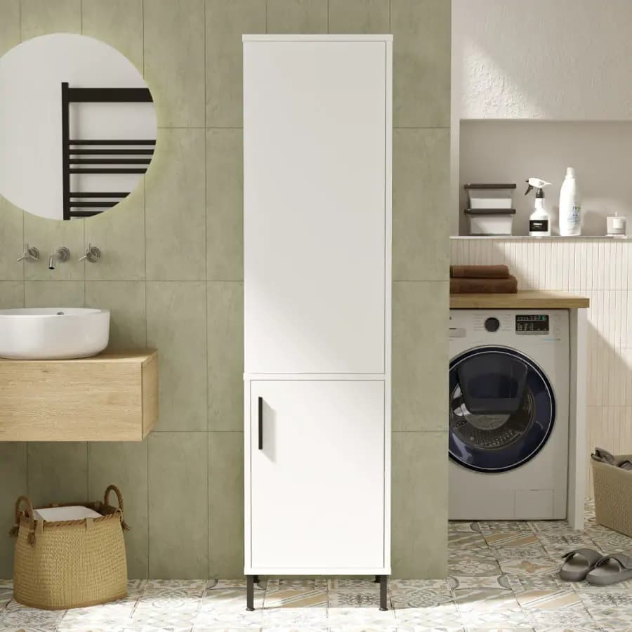 Casarredo Koupelnová skříň VESPER, bílá - náhled 3