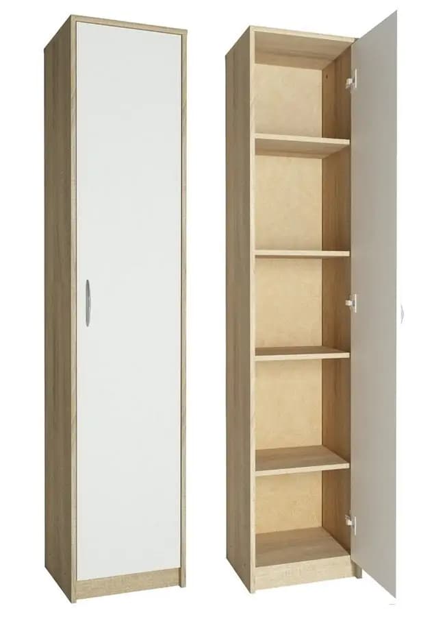 Casarredo Regálová skříň VERNIO sonoma/bílá