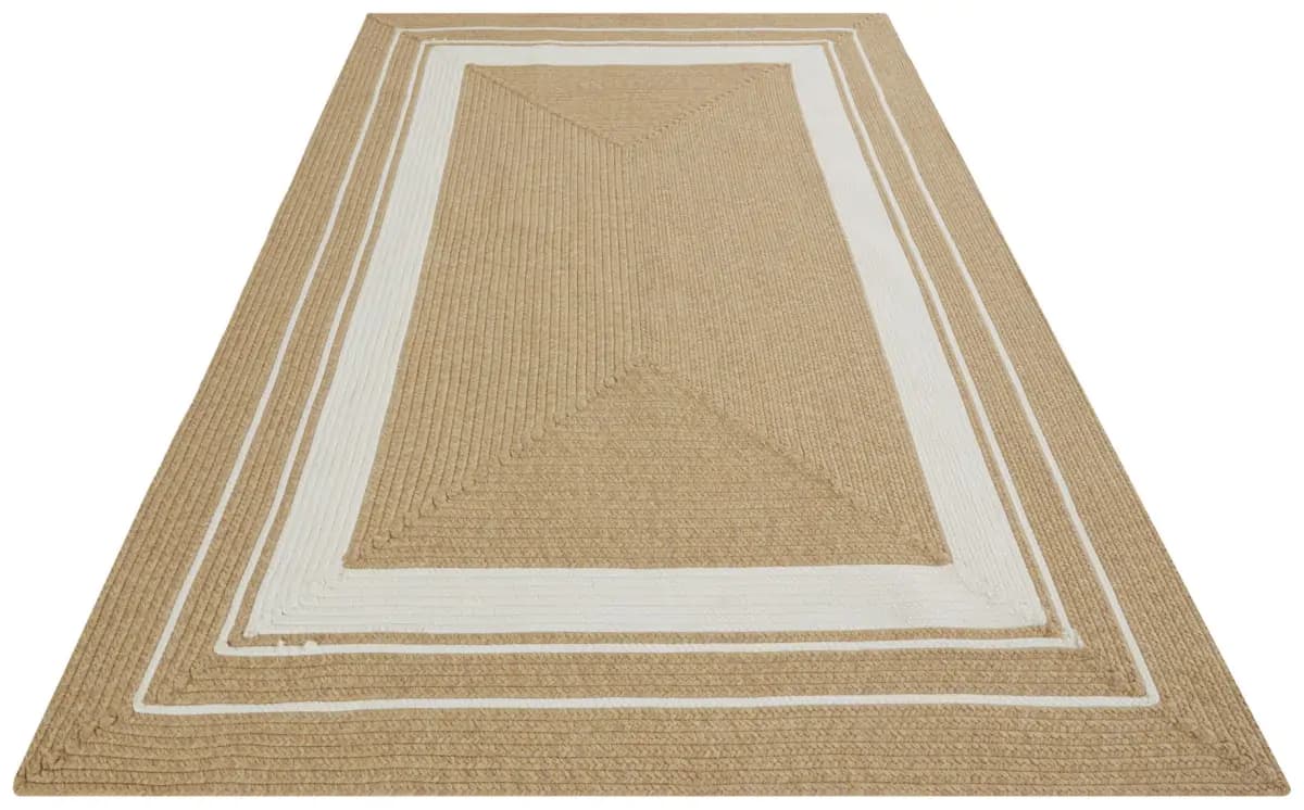 NORTHRUGS - Hanse Home koberce Kusový koberec Braided 105556 Creme Beige 80x200 cm - náhled 4