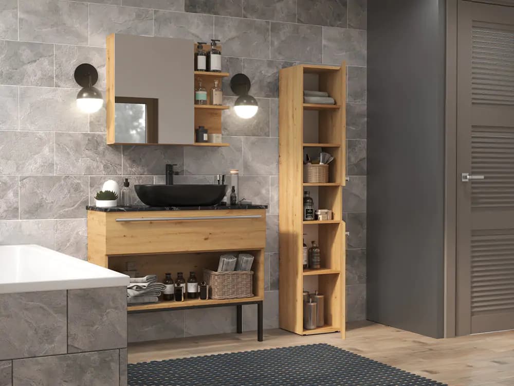 Falco Koupelnová skříňka Noeli I dub artisan - náhled 4