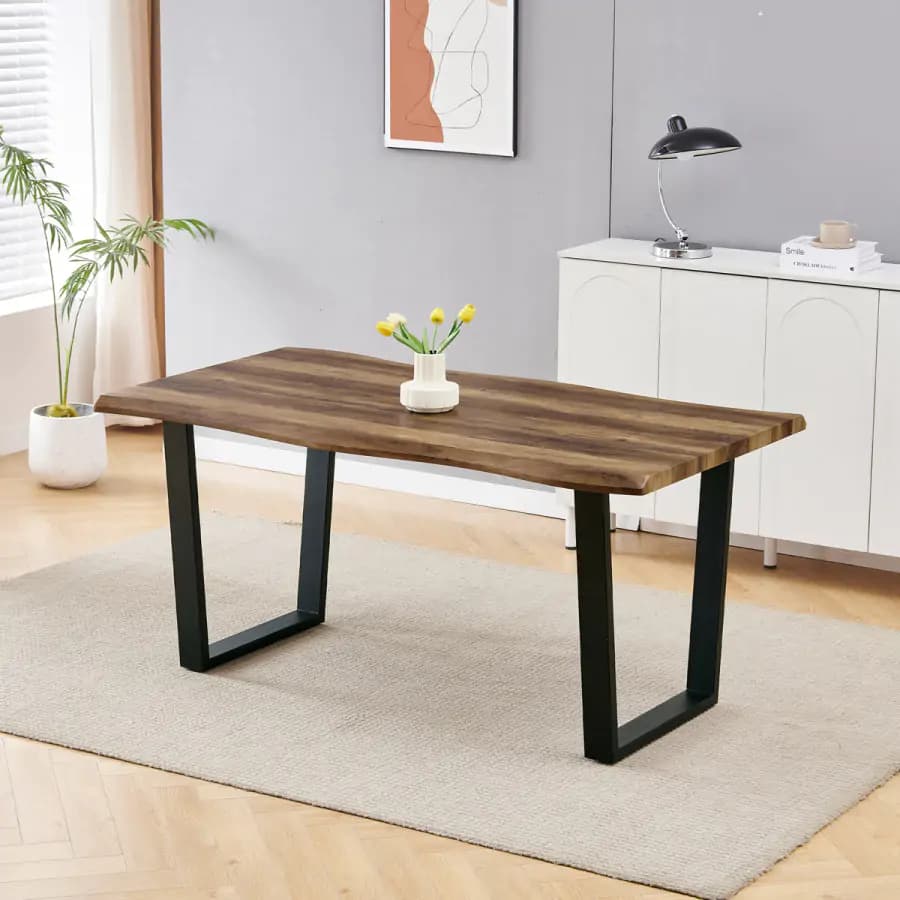 Autronic Jídelní stůl 160 HT-F4216 OLW - náhled 3