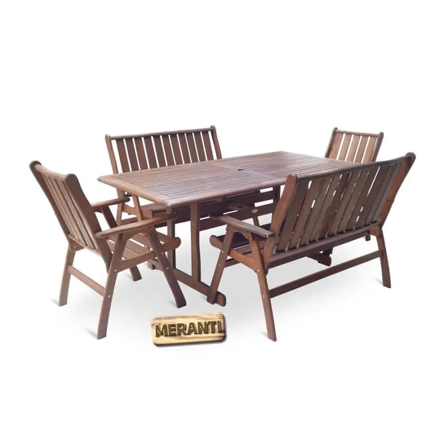 V-Garden Zahradní set MERANTI VICTORIA COMBI SET 6 - náhled 4