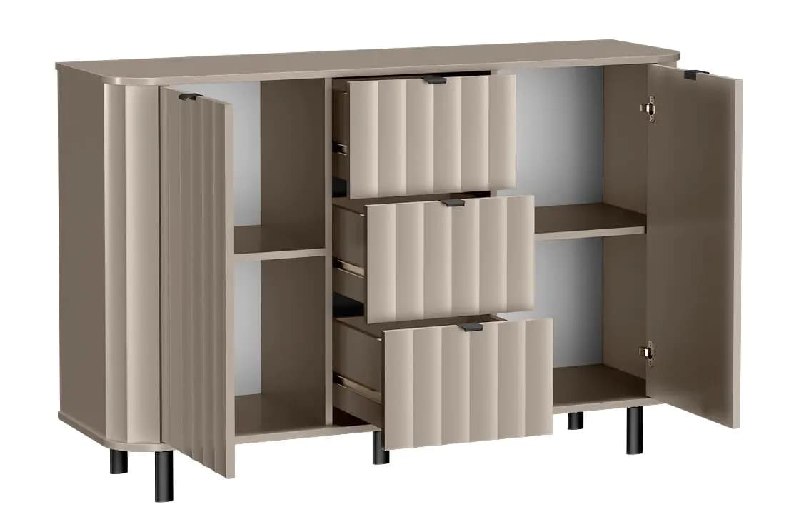 Casarredo Komoda 2D3S JOLY - clay gray - náhled 2