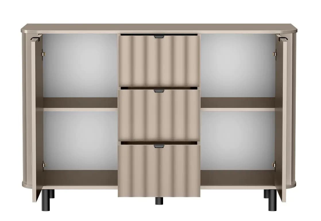 Casarredo Komoda 2D3S JOLY - clay gray - náhled 4