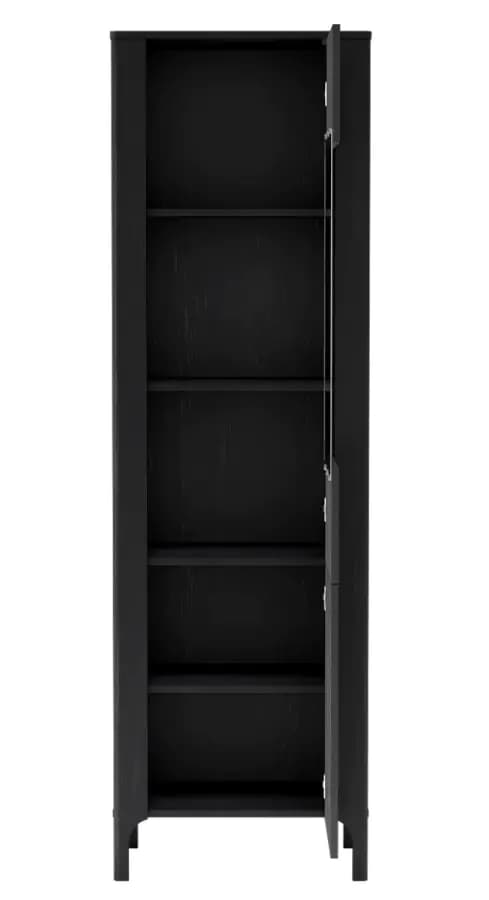 Casarredo Vitrína 1D KENORA - černá - náhled 4