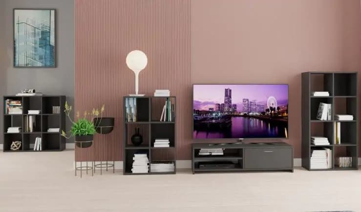 Casarredo Televizní stolek 1D CARINO - černá - náhled 3