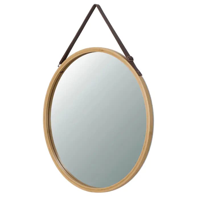 Autronic Zrcadlo kulaté AZR-B053 NAT - přírodní - náhled 3