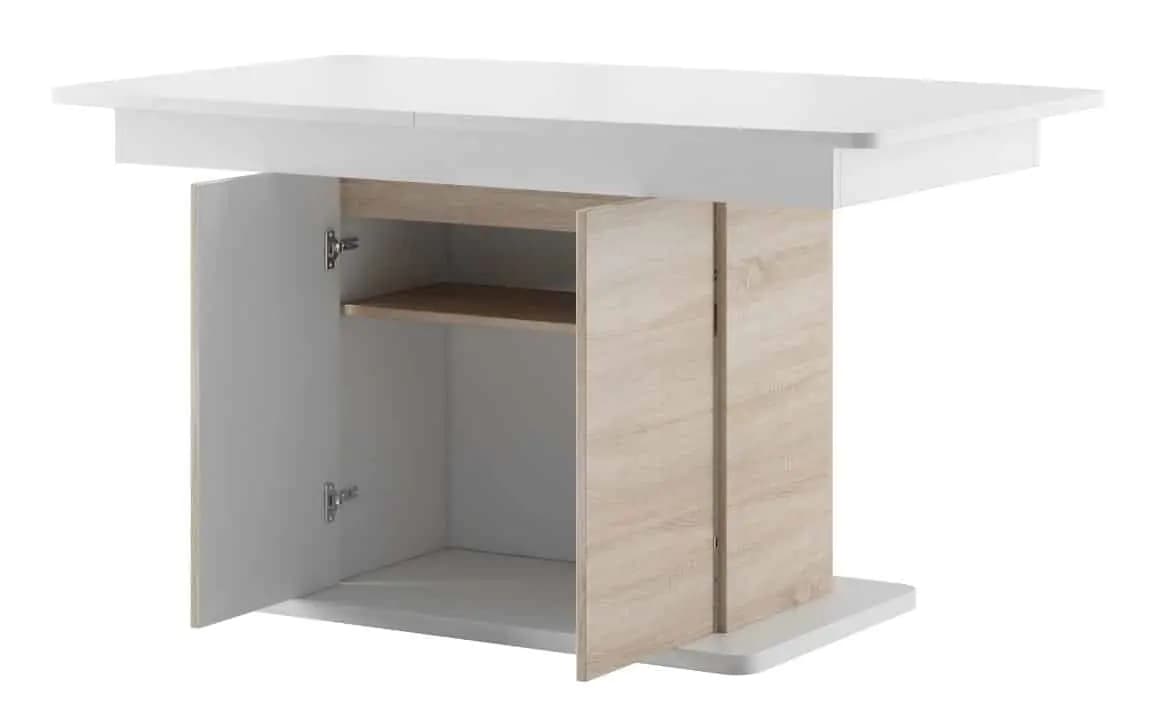 Casarredo Jídelní stůl rozkládací STAR 03 dub sonoma/bílá - náhled 4