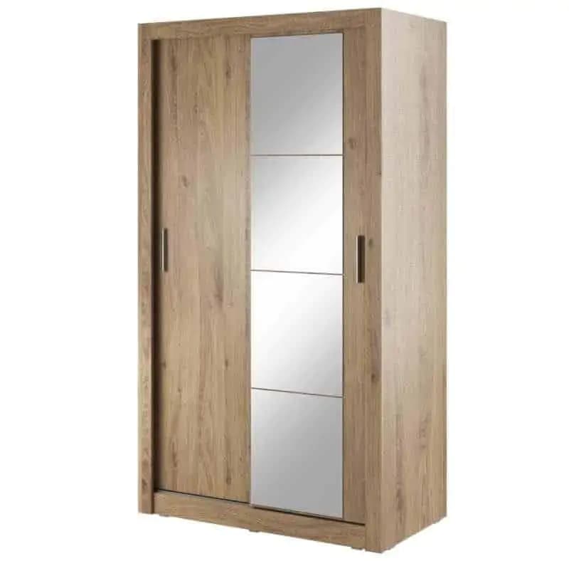 Casarredo Šatní skříň 06 ARTI 120 dub shetland zrcadlo - náhled 2