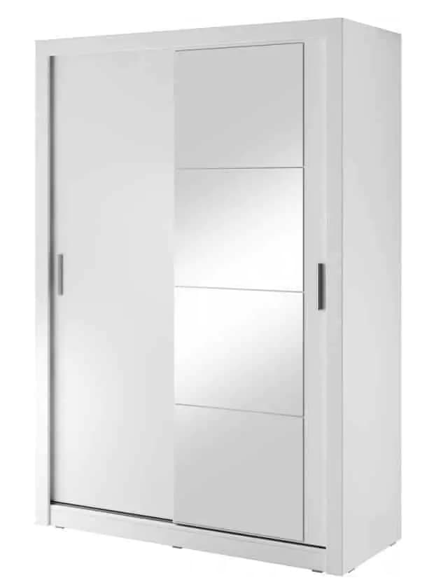 Casarredo Šatní skříň 04 ARTI 150 bílá zrcadlo - náhled 3