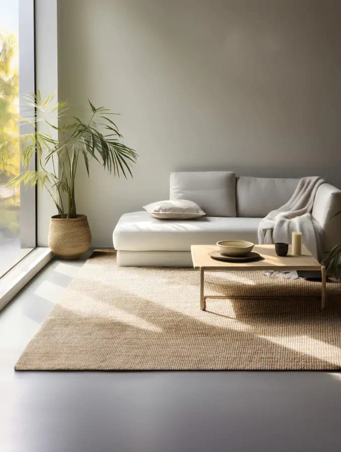 Hanse Home Kusový koberec Bouclé Jute 105974 Natural Golden 60x90 cm - náhled 2