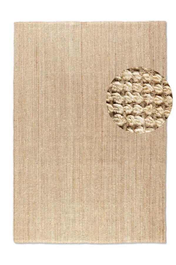 Hanse Home Kusový koberec Bouclé Jute 105974 Natural Golden 60x90 cm - náhled 4