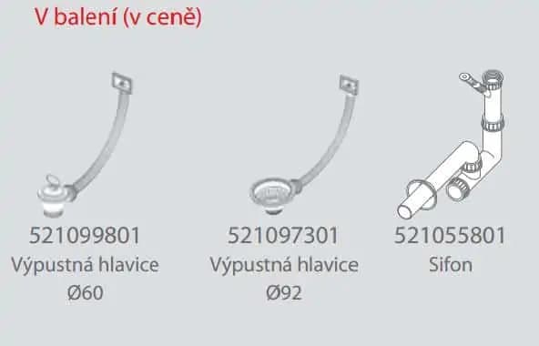 Casarredo Nerezový dřez KIBA vestavný - náhled 3