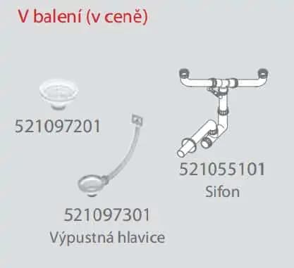 Casarredo Nerezový dřez E 78 vestavný - náhled 3