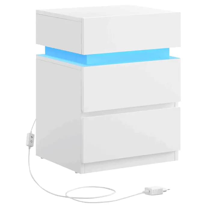 Autronic Noční stolek ANT-E1163 WT