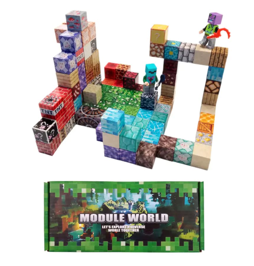 Toybit Magnetická stavebnice Minecraft MSTB2357