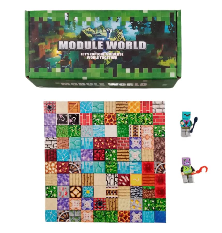 Toybit Magnetická stavebnice Minecraft MSTB2357 - náhled 4