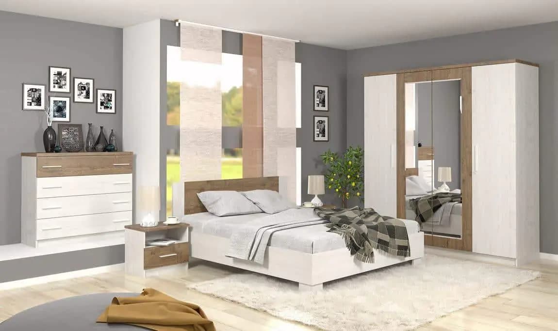 Casarredo Šatní skříň 4D MARKOS andersen/april/zrcadlo - náhled 4