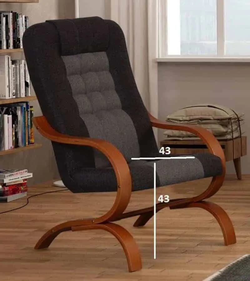 Casarredo Křeslo GATSBY I95/I22 ořech - náhled 4