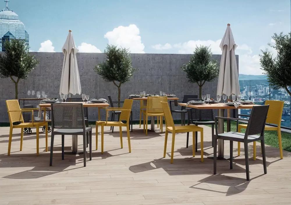 Rojaplast Křeslo GRID ARMCHAIR - antracit - náhled 3